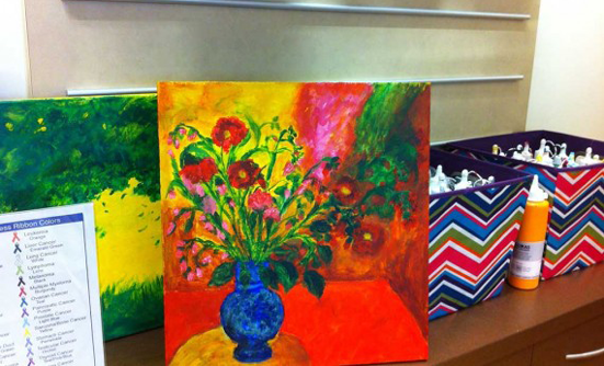 Healing Through Art at St. Vincent Cancer Care Center