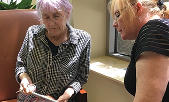 Knit One, Purl One: Knitting as a Healing Art