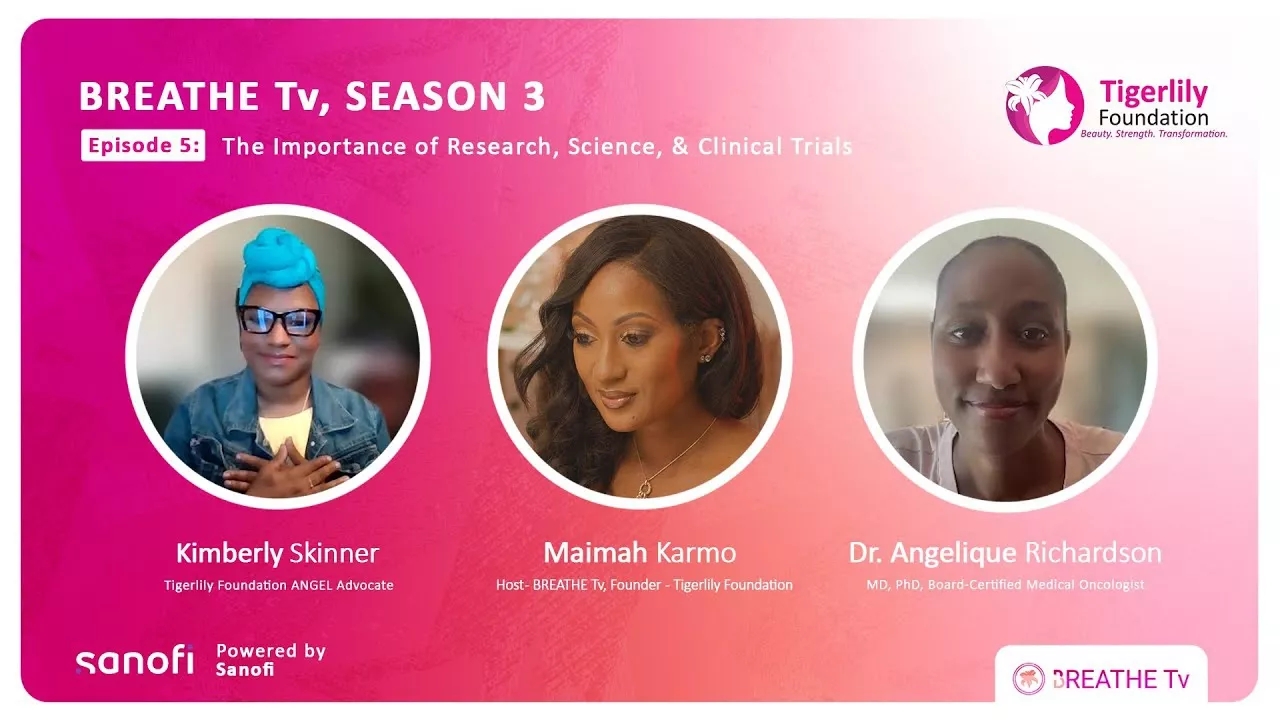 BREATHE Tv Season 3 Episode #5: The Importance of Research, Science & Clinical Trials